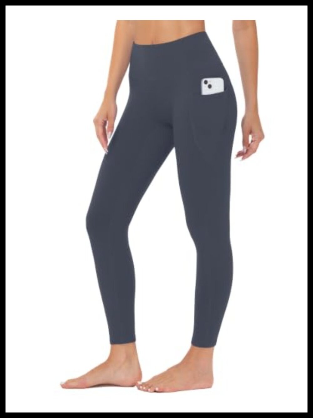 High Waisted Tummy Control Yoga Pants with Pockets
